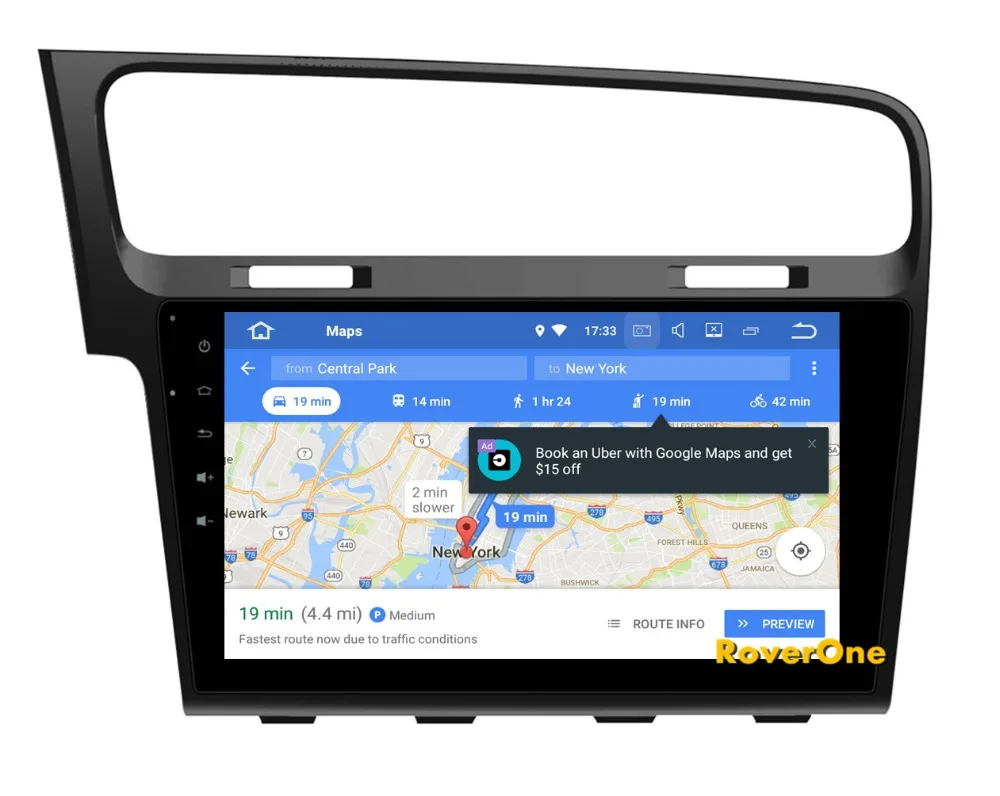 RoverOne Android 8,0 Автомобильная Мультимедийная система для VW Golf 7 Mk7 Golf7 2013 радио стерео gps навигация медиаплеер PhoneLink