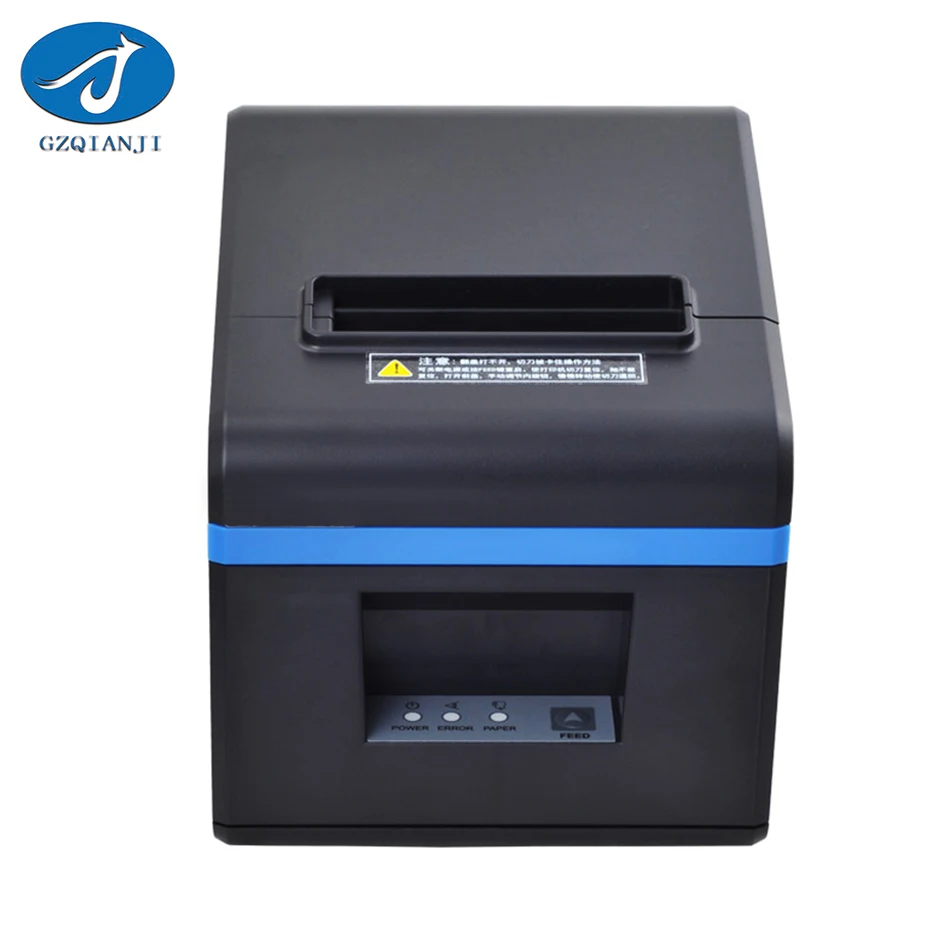 High quality 80mm thermal receipt bill printers Kitchen Restaurant POS printer With automatic cutter function Stylish appearance