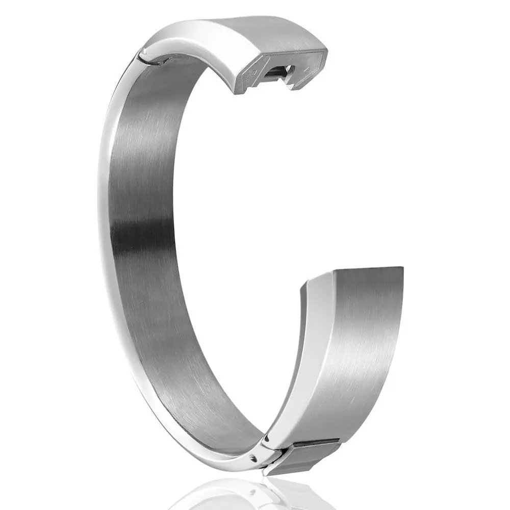 Najtaniej Luksusowy metalowy zegarek ze stali nierdzewnej wymienna opaska bransoletka w stylu paska na nadgarstek pasek watchband akcesoria do Fitbit Alta wysokiej jakości