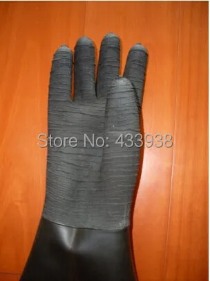 Luvas de Jateamento de Areia Dinamitador da Areia Parte Engrosse Stripe Abraisve 65 30 cm - Image 5