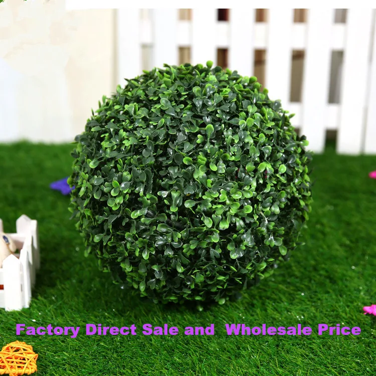 Buy Factory Sale!Plastic Hanging Green Grass Ball