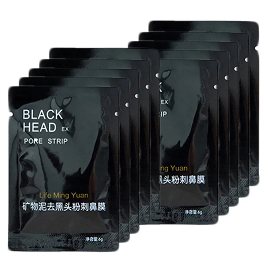 

10pcs/lot Face Cosmetics Nose Mascara Black Head Blackhead Remover Mask S Puntos Negros Cravo Pore Strips#