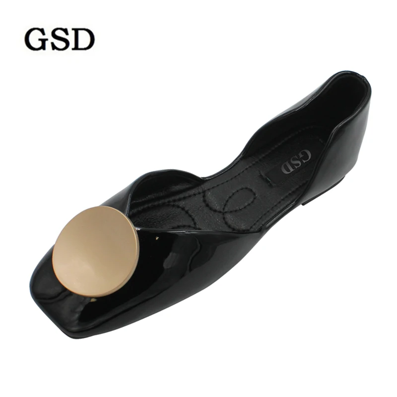 

New Breathable Patent Leather Flats Shoes Woman Sneakers Tenis Feminino Nurse Peas Flats Shoes Plus Size Women Shoes