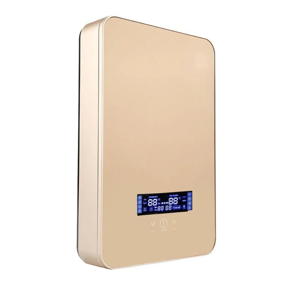 Chauffe eau électrique Intelligent température constante salle de bains ménage baigne rapidement chaleur chaude chauffage instantané 220 V