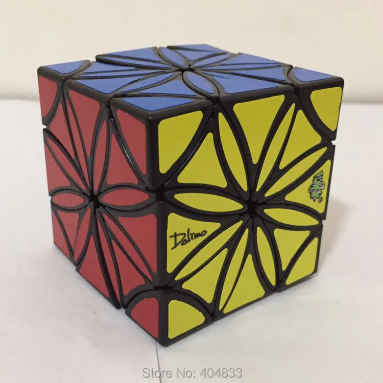 

Lanlan Flower Copter Cube Black base Cubo Magico Drop Shipping