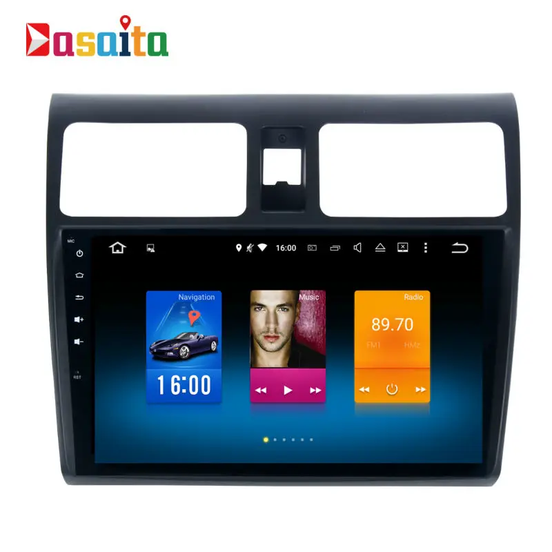 Автомобиль 2 DIN Android GPS Navi для Suzuki Swift Авторадио навигации головное устройство