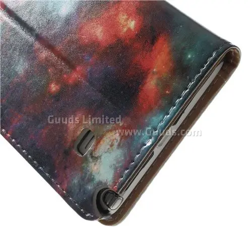 Fire Skull Leather Flip Cover for Samsung Galaxy Note 4 N910
