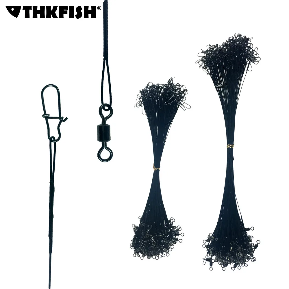 Assorted 17lb-35lb Fishing Line Steel Wi...