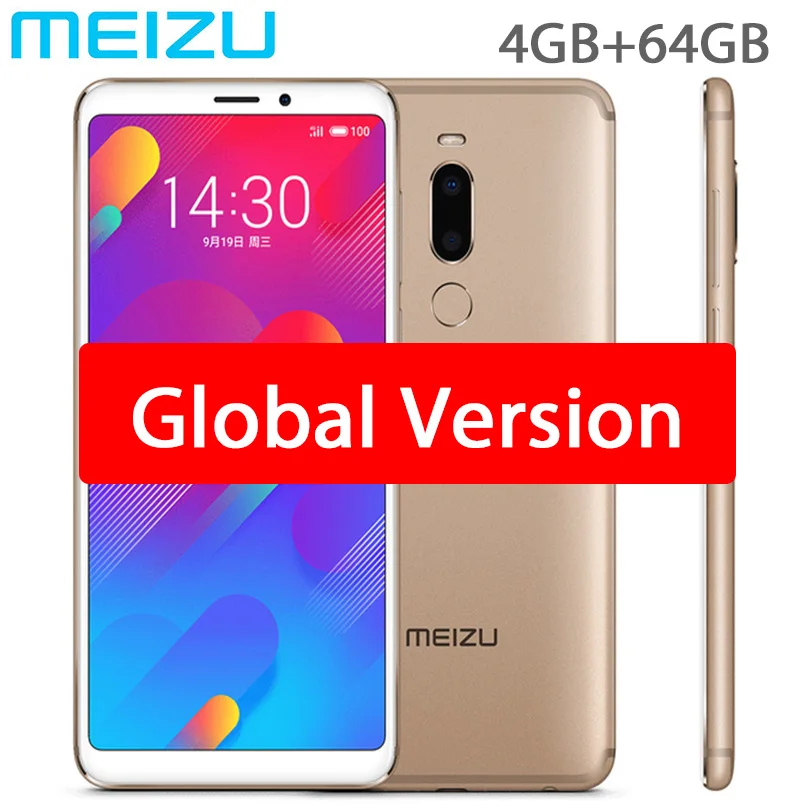 Оригинал Meizu M8 глобальная версия 64 Гб ПЗУ MTK Helio P22 четыре ядра мобильный телефон 5 7