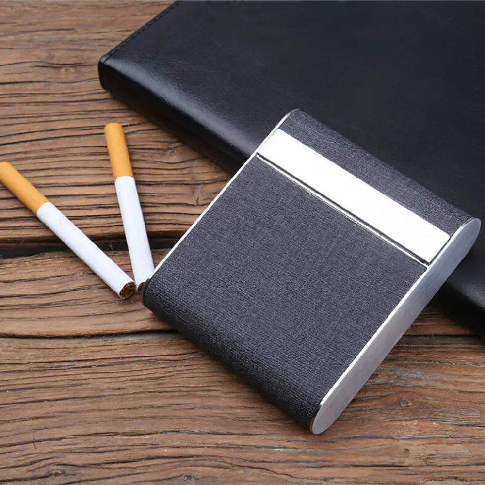 Tobacco Cigarette Card Holder Storage Case Box Container Creative