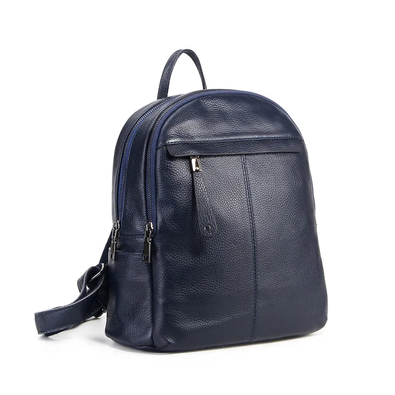 Nesitu Высокое Качество Модные Черные Серые Синие женские рюкзаки из натуральной кожи для девочек натуральная кожа женская сумка M15825