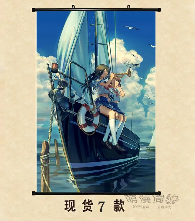 Аниме хибайк! Euphonium Kousaka Reina & Tanaka Asuka Ogasawara Haruka домашний Декор настенный плакат