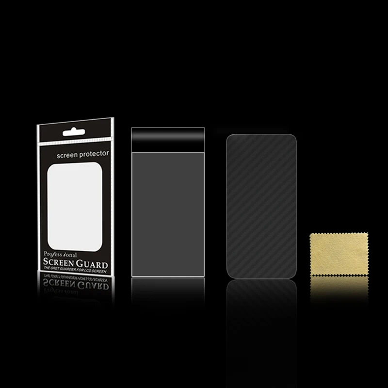 Мягкая защитная пленка для Huawei Ascend P7 прозрачная из углеродного волокна Sophia