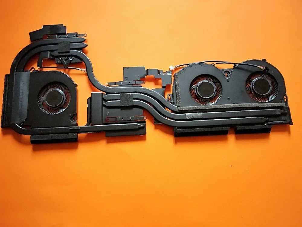new for clevo P950EN RTX20 seires cpu fan+GPU fan heatsink 4 wires