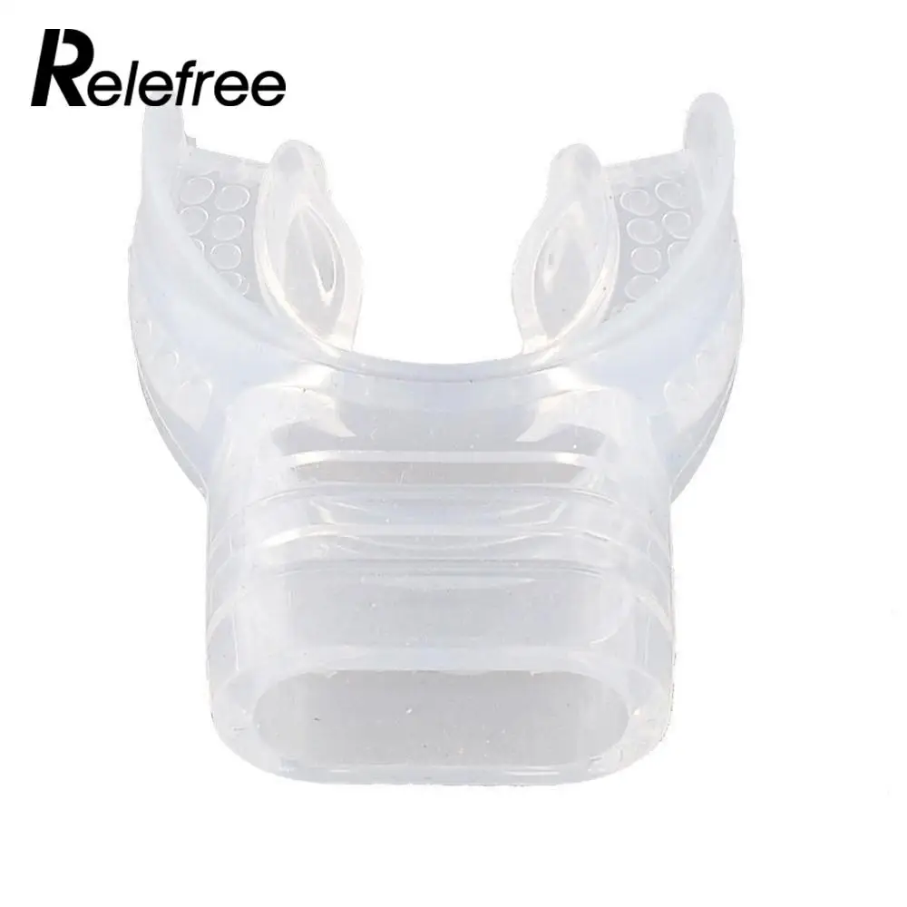 Relefree 10 pcs Pure Silicone mouthpiece for Scuba Regulator Snorkel