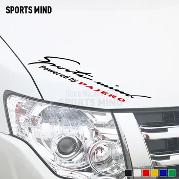 

Customization Sports Mind Car Sticker Decal Car Styling For Mitsubishi Pajero JDM Stickers Car ralliart Accessories