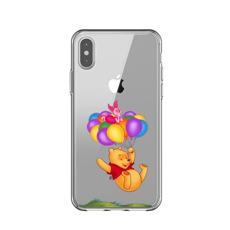 Прозрачный мягкий силиконовый чехол из ТПУ для iPhone 5 5S 6 6splus SE 7 8 Plus XR XS