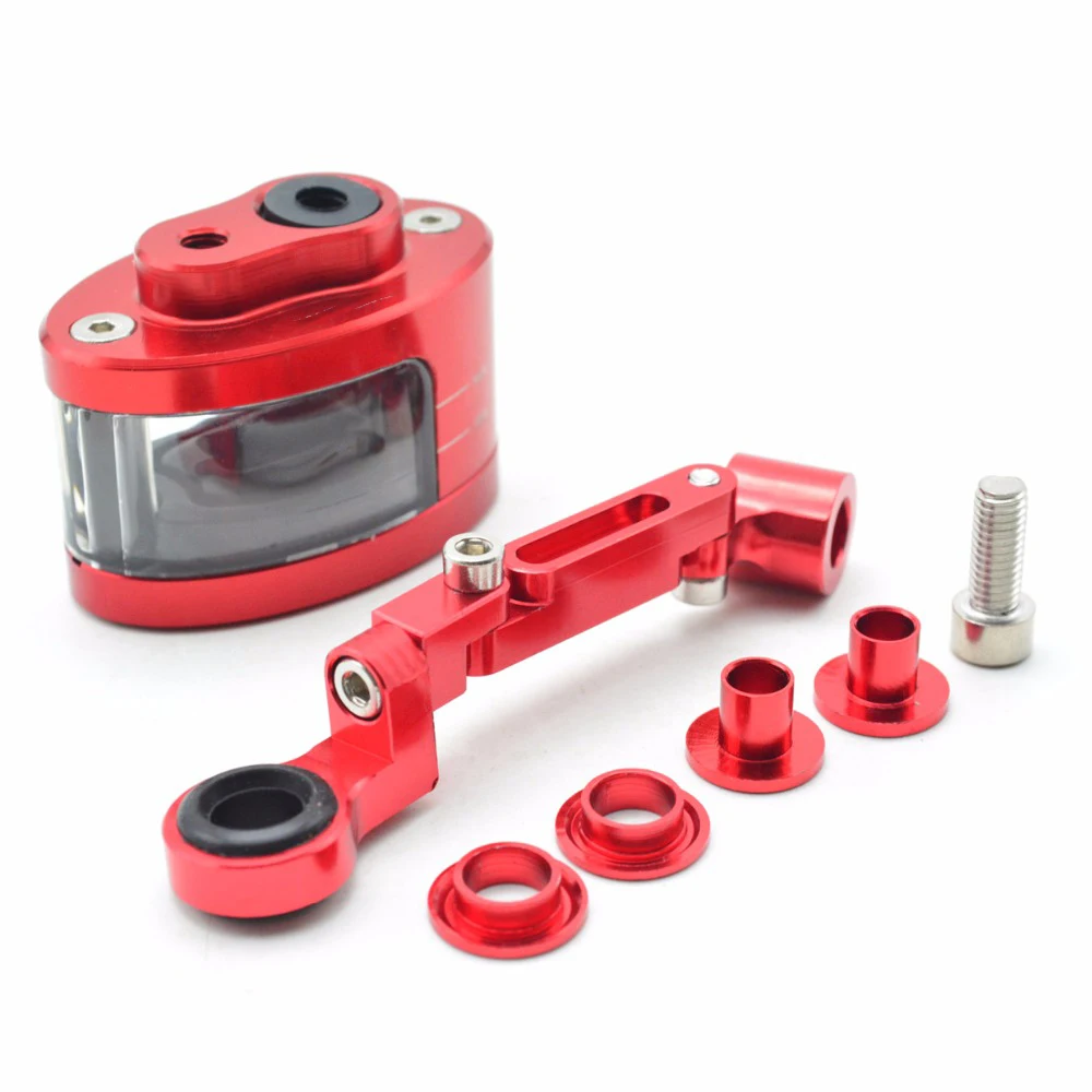 Universal CNC Motorcycle Brake Fluid Reservoir Oil Cup For ktm 690 smc 2008 2009 2010 2011 200 125 390 duke  990 SMT/SUPERMOTO T