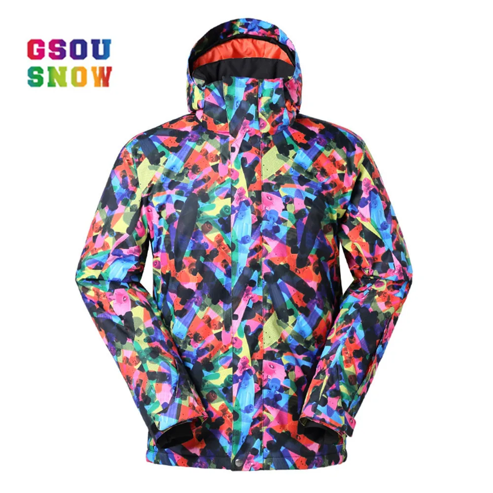 

Gsou Snow -30 Degree Ski Jacket Men Winter Snowboard Jacket Waterproof Windproof Breathable Outdoor Keep Warm High Quality