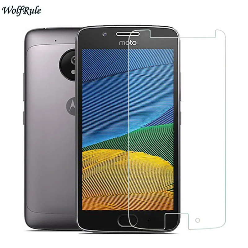 2 PCS Glass For Moto G5 Screen Protector Tempered Motorola Protective Phone Film XT1685 XT1672 WolfRule | Мобильные телефоны и