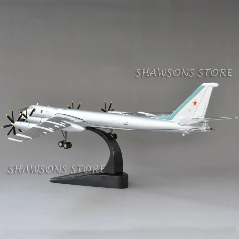 Литой под давлением модель самолета Коллекция игрушек 1:144 советской TU-95 России бомбардировщик миниатюрный самолет копия