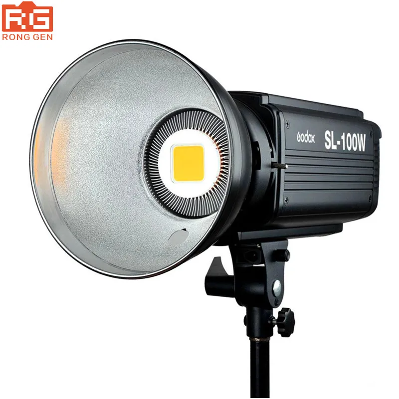 

High-Quality Godox SL-100W 2400LUX Studio LED Continuous Video Light Bowens Mount w/ Remote