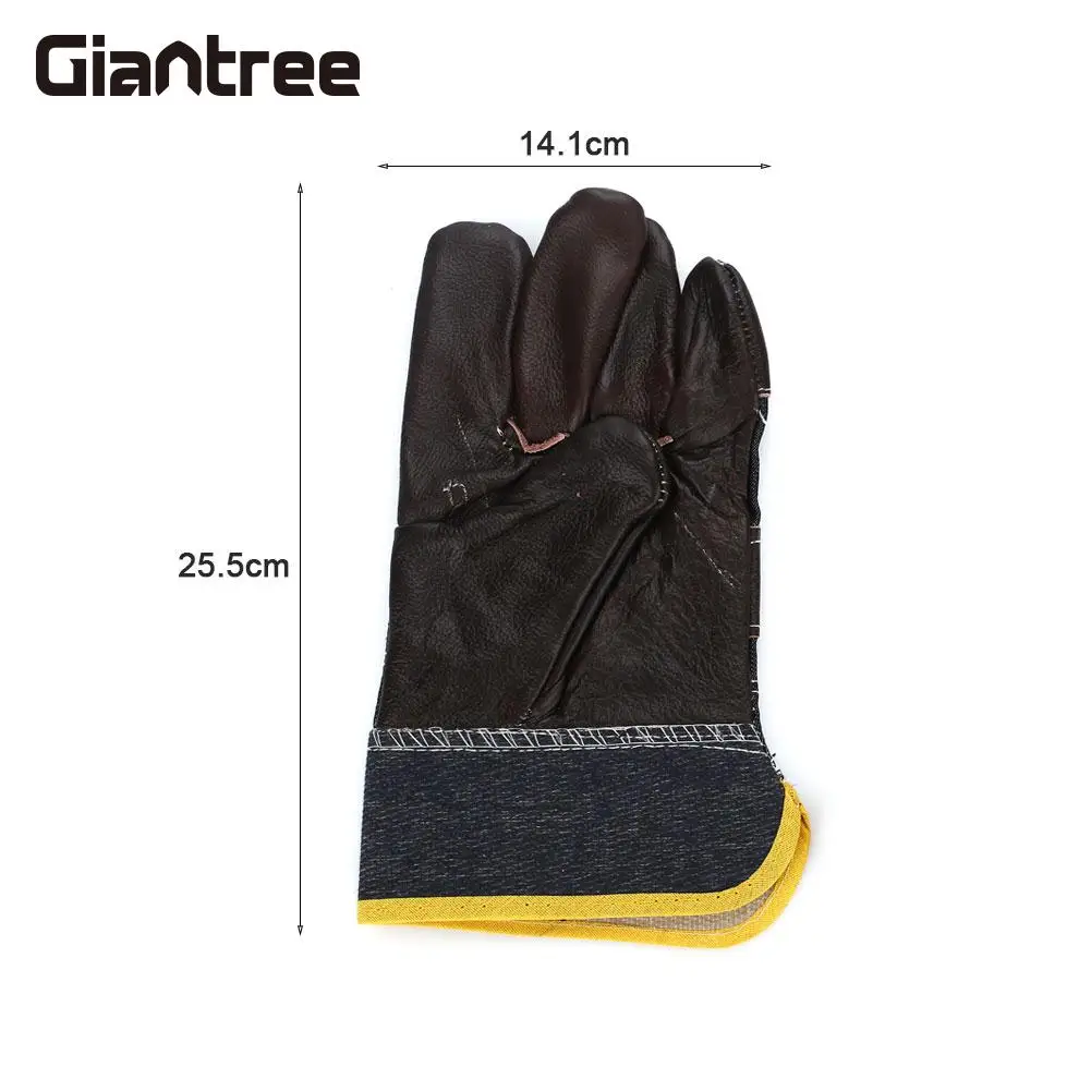 

Welding Gloves 1 Pair Fabrication Universal Labor Gloves Work Place Safety Gloves Sheet Metal