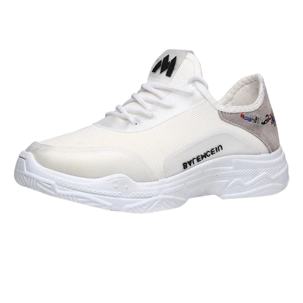 

SAGACE Women's sneakers breathable mesh shoes embroidery round headband summer flying woven fashion strap sneakers 2019