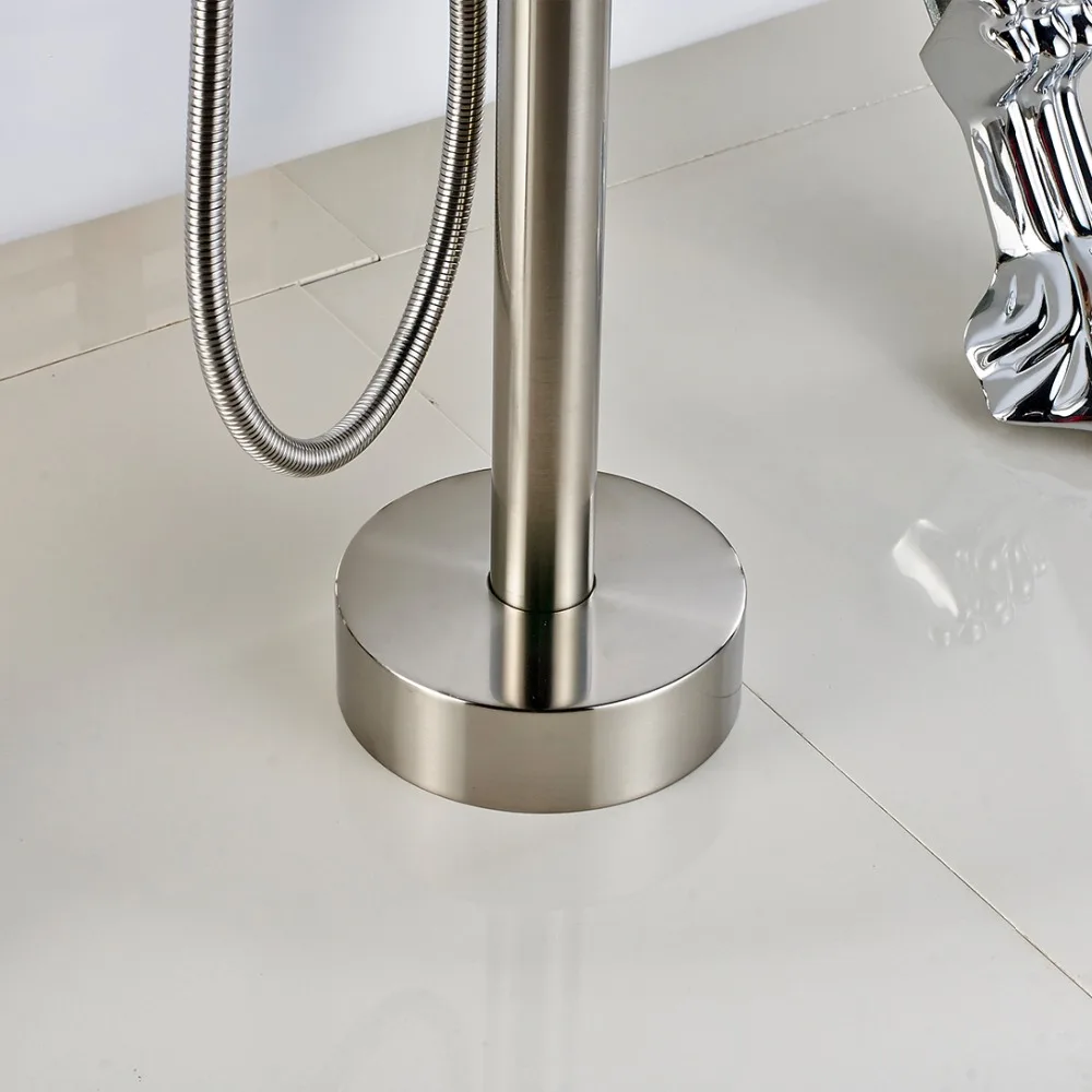 Смеситель для душа с матовым никелевым покрытием|freestanding bathtub faucet|shower faucetsbathtub faucets