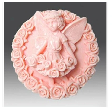 

Valentine's Day DIY baby angel /rose shape handmade soap mold candle molds silicon mould Chocolate Candy Moulds Form of Cake
