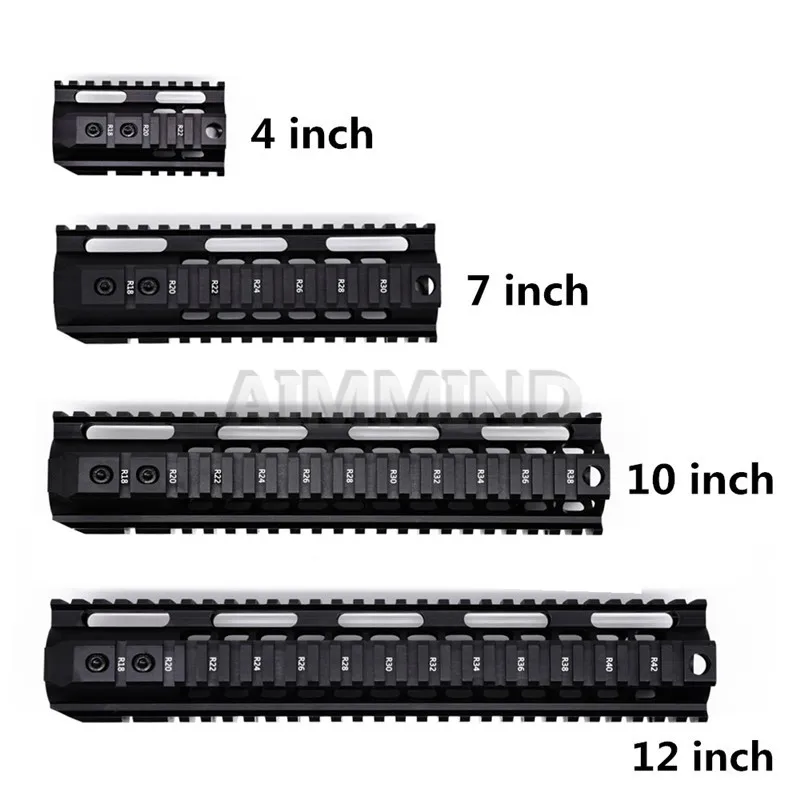 Высокое качество " 7" 1" 12" дюймов Handguard Пикатинни AEG Handgaurd системы для страйкбола AEG M4/M16 аксессуары для охоты