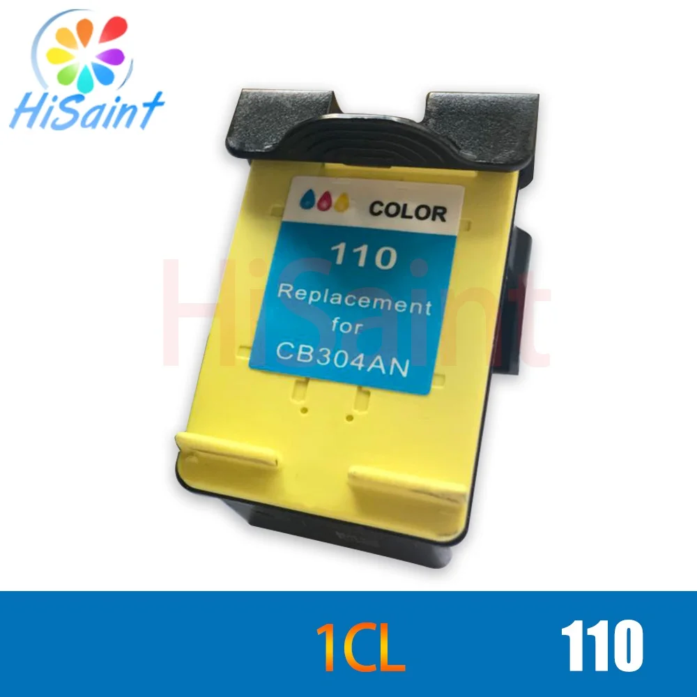 

hisaint For HP 110 CB304AN Color Ink Cartridge For HP Photo Smart A516/A612/A717/A320/A436 Ink jet Printer Free Shipping Hot