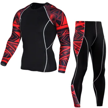 

JACK CORDEE Motorcycle Jacket +Pants Men Quick Dry Sport Suit T-shirt Set Breathable Tight Long Tops & Pants Riding Jacket