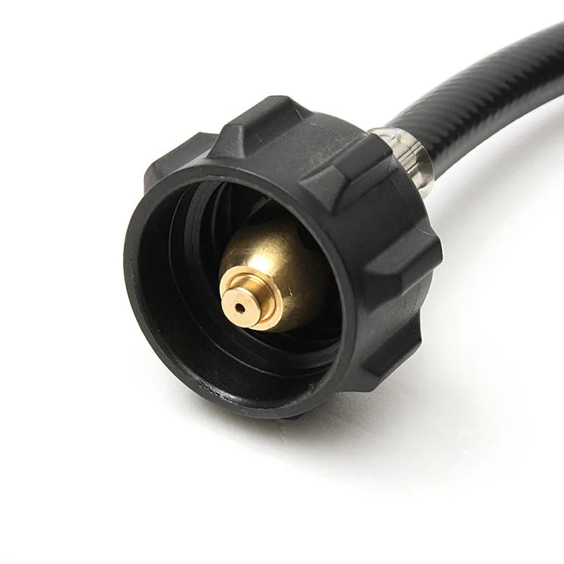 

Newest Propane Tank Adapter Hose 4-Foot Extension Connects LP Tank Gas To Q Grill --