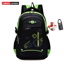 MAGIC UNION Children School Bags Waterproof Children Backpack In Primary School Backpacks Mochila Infantil Zip With