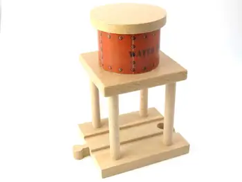 

Train Toys Railway Track TTC108 Water Wooden Track Scene orbit track for Brio Toys Boys Engine Models Building