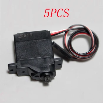 

5PCS FPV 9g Micro Servo Miniature Drone Steering Gear Robot Robotic Arm Motor 90 Degree Spare Parts for RC Aircraft