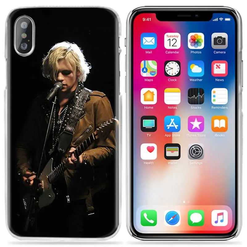 Чехол Ross Lynch для iPhone XS Max XR X 10 7S 8 6 6S Plus 5S SE 5 4 5C 11 Pro, Жесткий ПК, Модный чехол для телефона