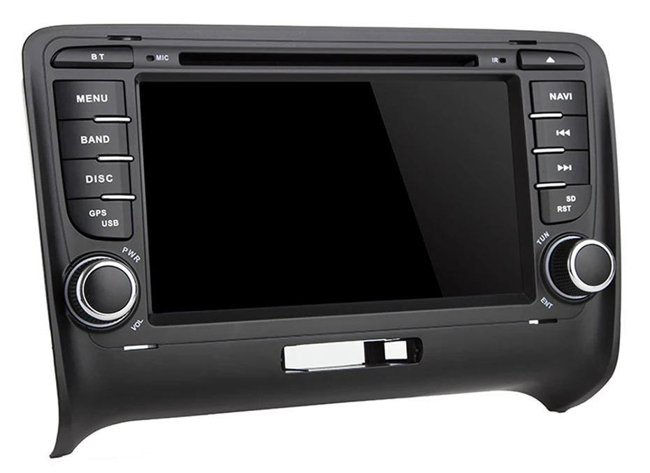 Sale 7" HD IPS Android 9.1 2 DIN Car DVD GPS For Audi TT MK2 8J 2006 2007 2008 2009 2010 2011 2012 multimedia player radio 16