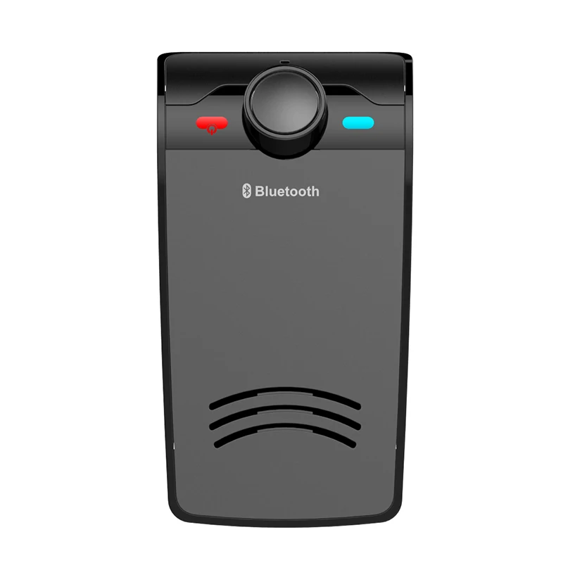 Беспроводной Bluetooth Handsfree автомобильный комплект все встроенный микрофон и динамик солнцезащитный козырек клип для SAMSUNG iPhone