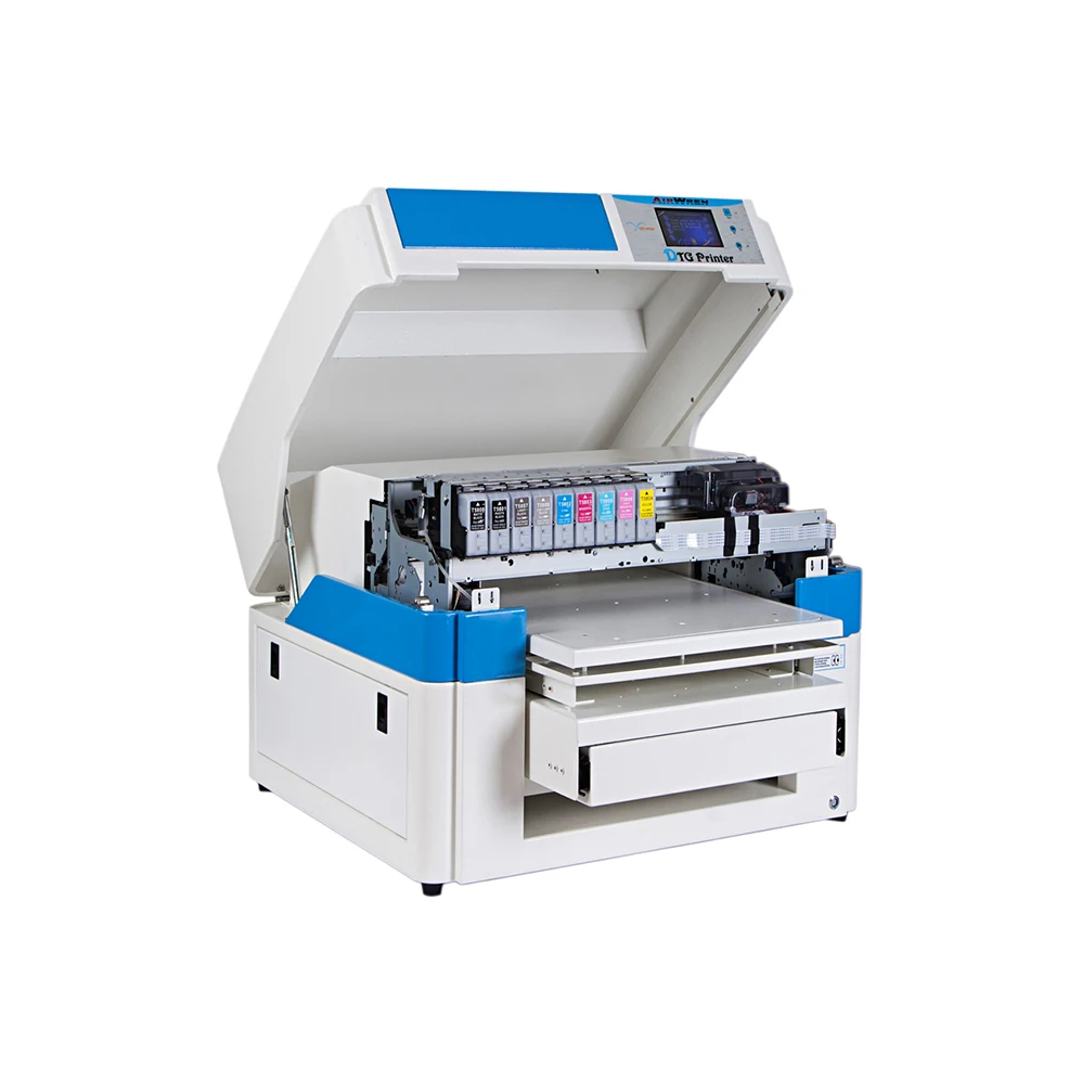 High Quality Dtg Printer For 8 Color A2 Size With 930x810x660 Mm(wxlxh