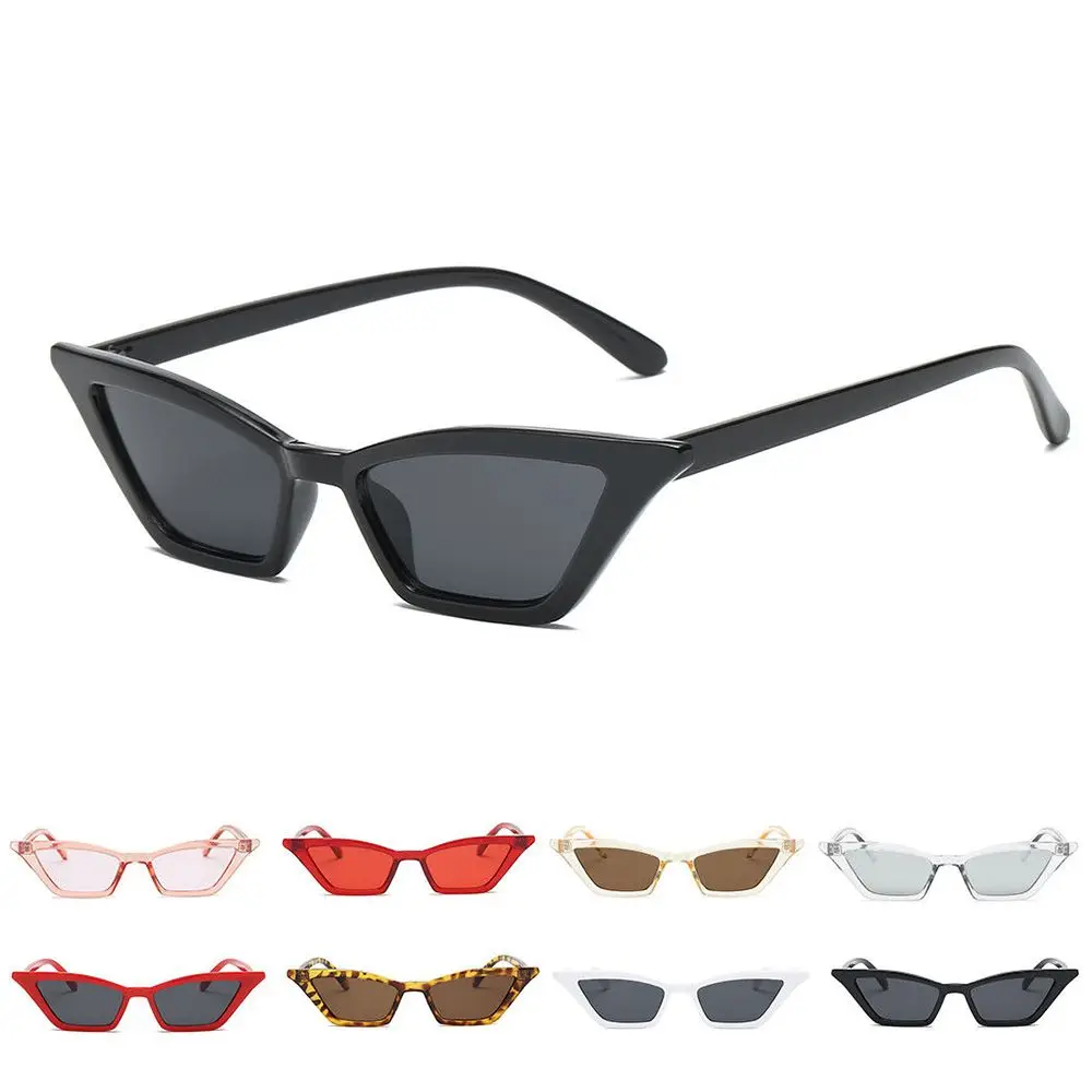 Солнцезащитные очки женские очки «кошачий глаз» Роскошные брендовые дизайнерские солнцезащитные очки ретро маленькие красные женские солнцезащитные очки водителя очки аксессуары