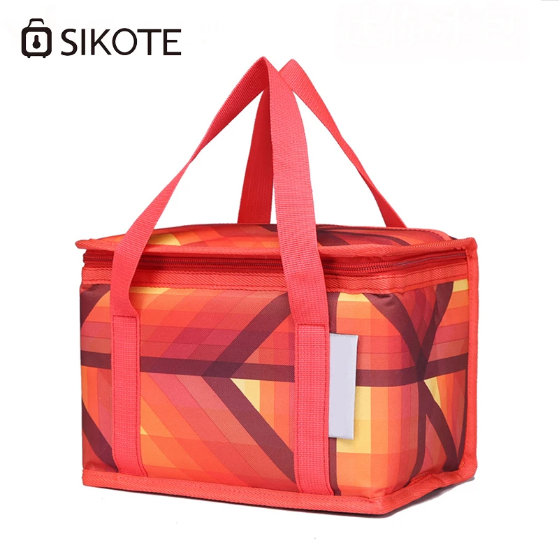 SIKOTE Waterproof Portable Food Picnic Bags Insulation Fold Cooler Bag