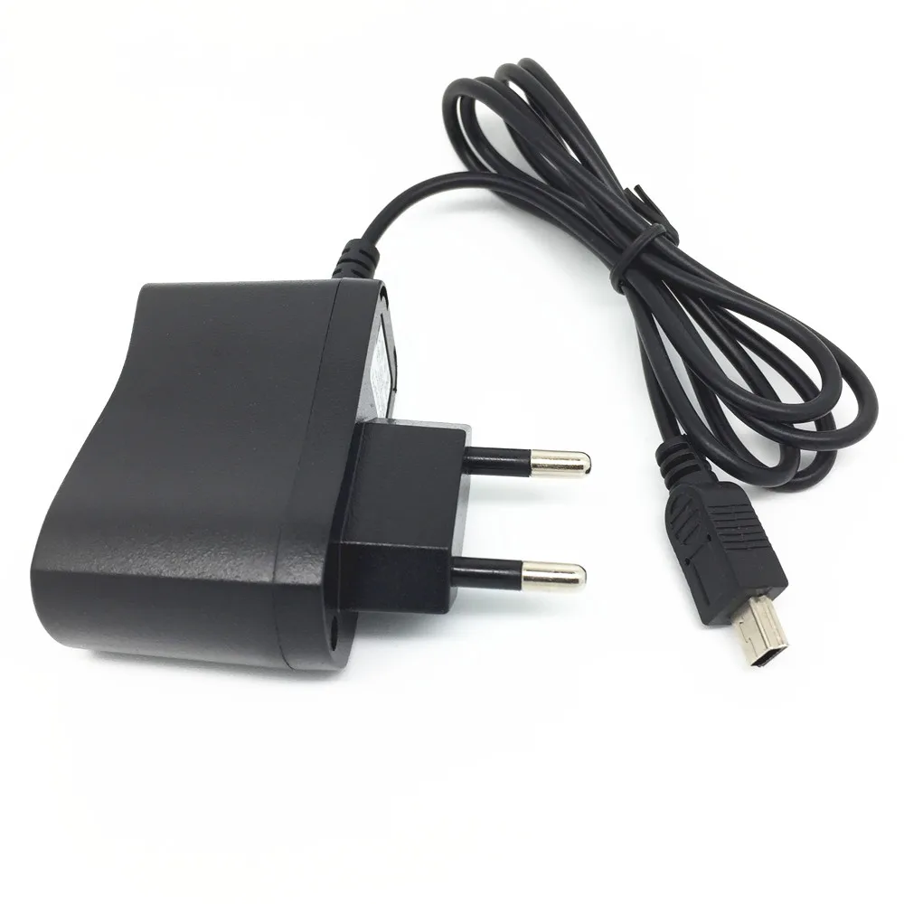 

US EU PLUG 5V600MA AC Adapter Power Home Charger for Mini 5 Pin B Data Charging Cable Cord Adap
