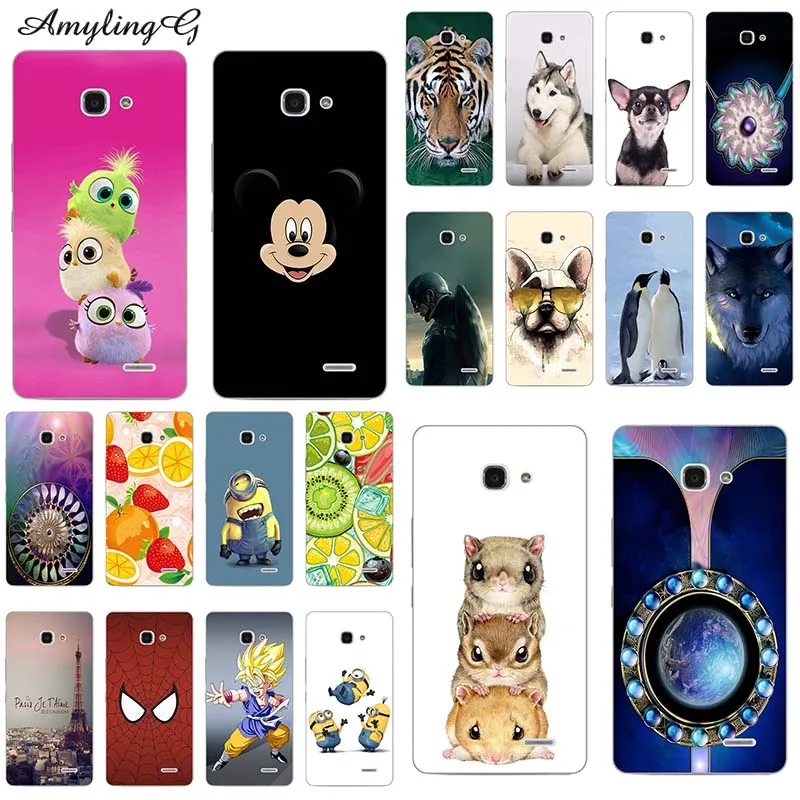 

Soft Case For Infinix Note 2 Note2 X600 5.98" Case Cover HD Print Rose Wolf Patterned Cover Silicone TPU Phone Case Fundas Para