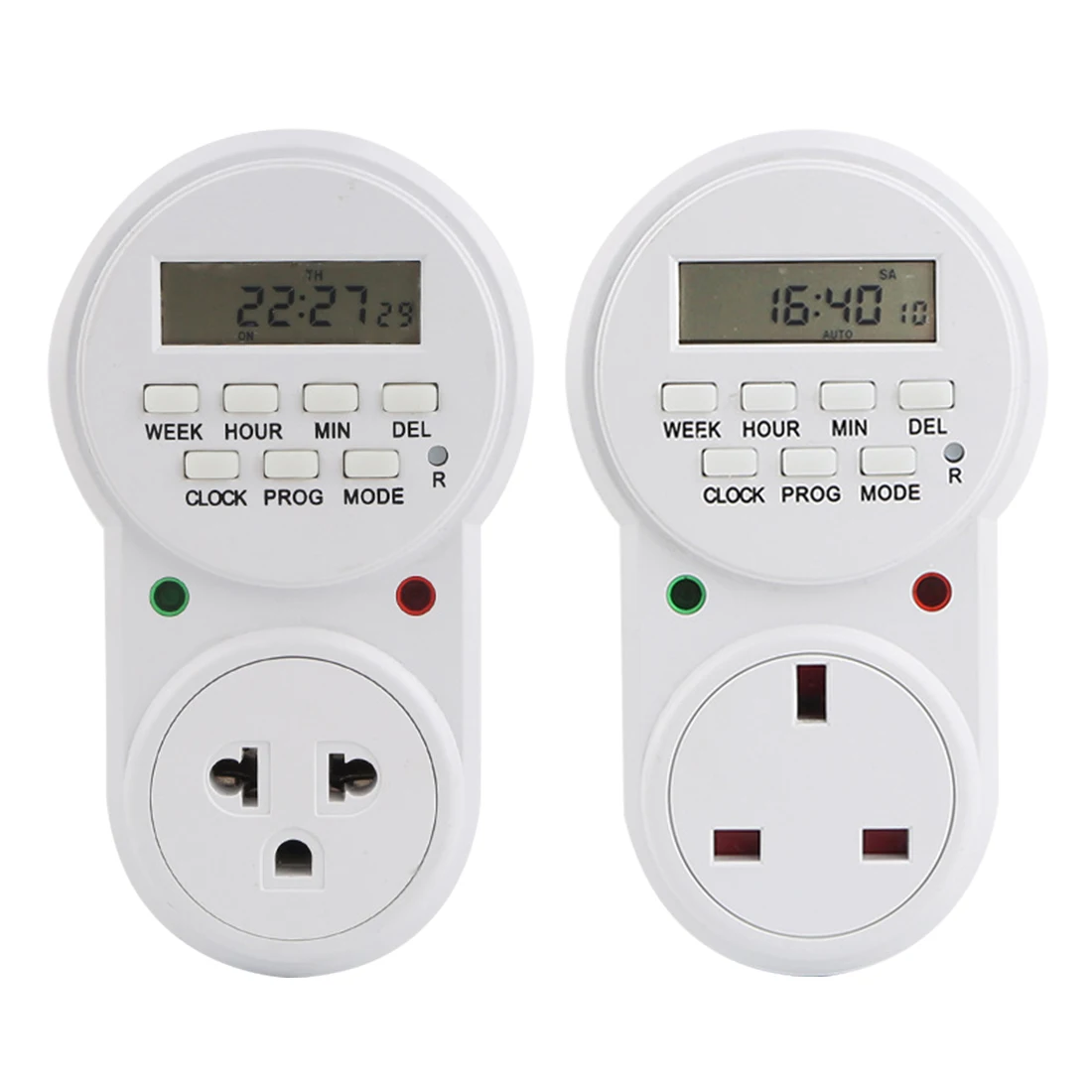 EU /US Plug Smart Power Socket Digital Timer Switch Energy Saving