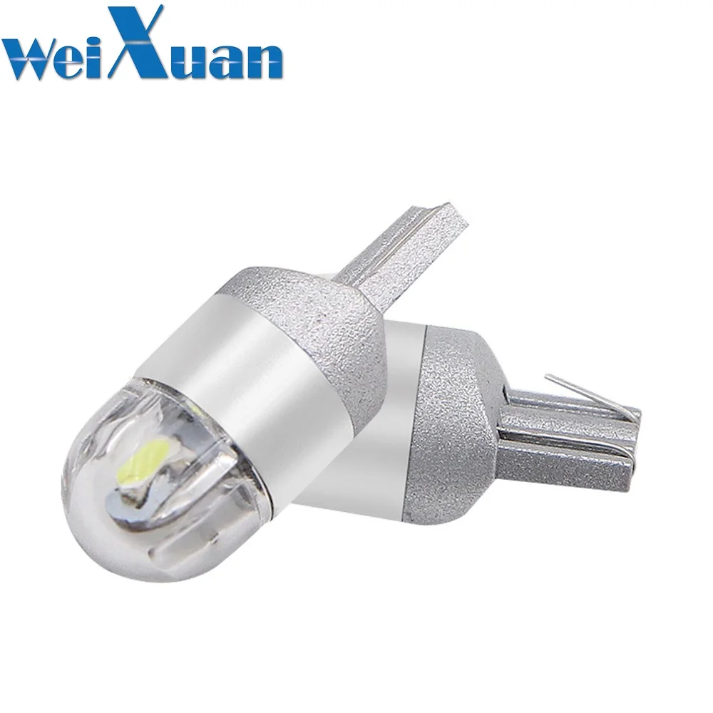 

1PC 12V T10 LED Lamp 168 192 194 Car Wedge Light Bulb 1 3030 SMD White Interior Light Clearance Reading Dome Signal Lamp
