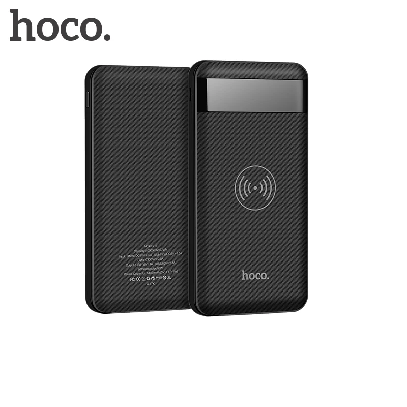 HOCO QI Wireless Charger 10000mah Power Bank Dual USB with Digital Display Portable External Battery For iphone X 8 Samsung S8 HOCO QI Wireless Charger 10000mah Power Bank Dual USB with Digital Display Portable External Battery For iphone X 8 Samsung S8