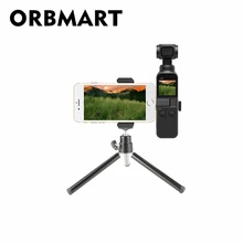 ORBMART 2 в 1 Многофункциональный алюминиевый сплав крепление Ручной штатив держатель для DJI Osmo Карманная камера подключение к мобильному телефону