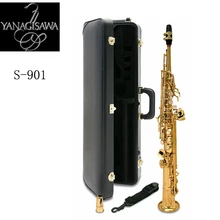 New Arrival 2017 Japan YANAGISAWA S-901 Soprano Saxophone High Quality Yanagisawa Straight B flat Sax Free Shipping